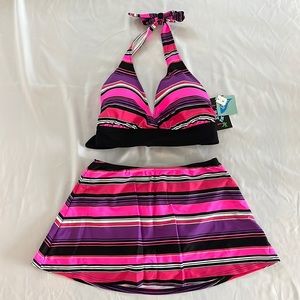 Bikini Bay bikini top and skirt